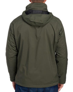Chaqueta térmica, a prueba de agua, para hombre, marca IZOD talla XL color verde oscuro