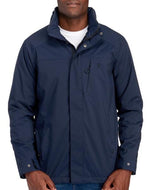 Chaqueta térmica, a prueba de agua, para hombre, marca IZOD, color azul marino, talla S