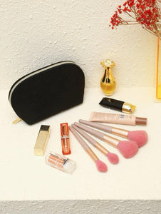 Estuche para maquillaje color negro
